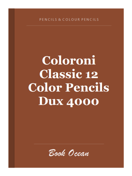 Coloroni Classic 12 Color Pencils Dux 4000