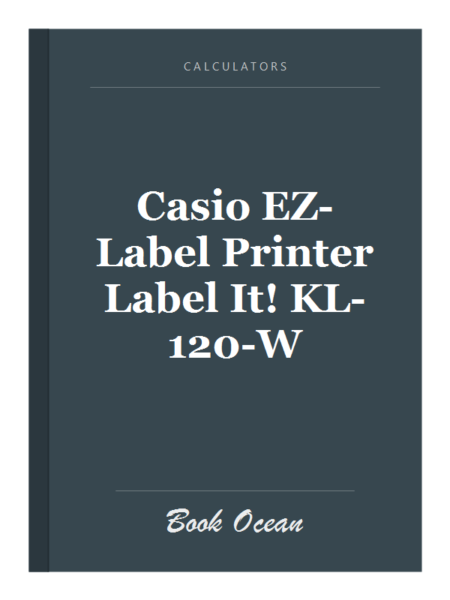Casio EZ-Label Printer Label It! KL-120-W
