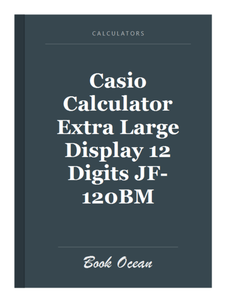 Casio Calculator Extra Large Display 12 Digits JF-120BM