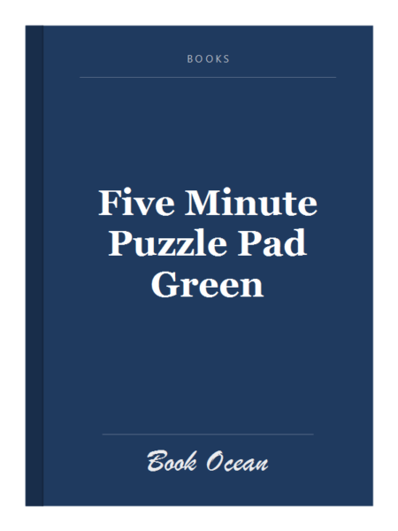 Five Minute Puzzle Pad Green