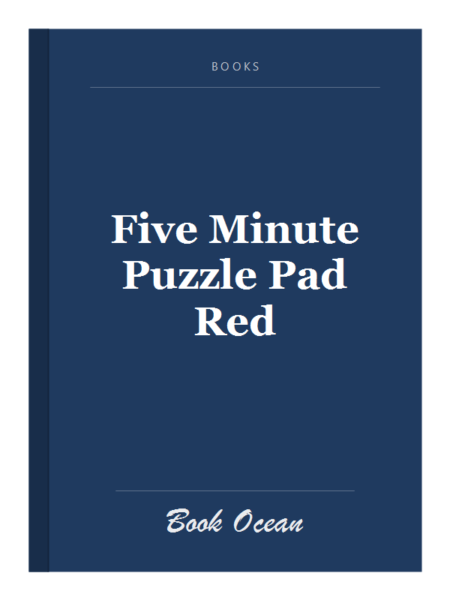 Five Minute Puzzle Pad Red