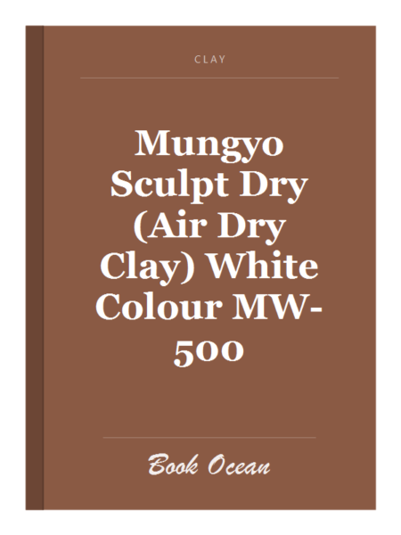 Mungyo Sculpt Dry (Air Dry Clay) White Colour MW-500