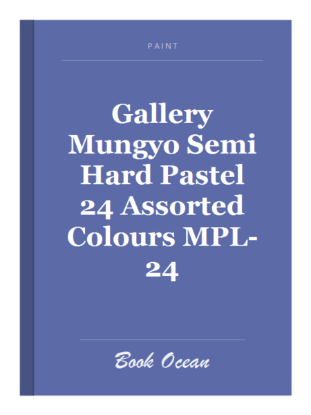 Gallery Mungyo Semi Hard Pastel 24 Assorted Colours MPL-24