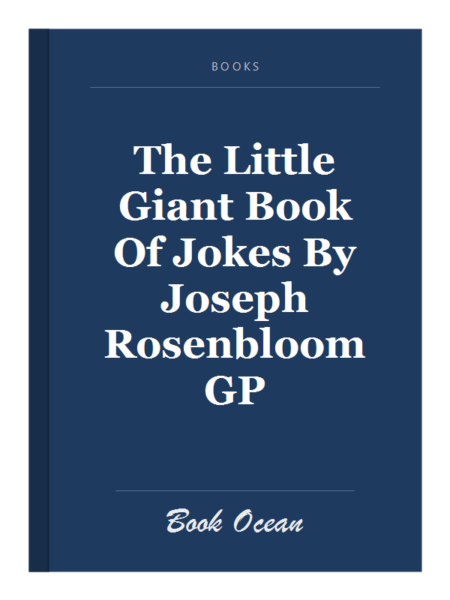 The Little Giant Book Of Jokes By Joseph Rosenbloom GP