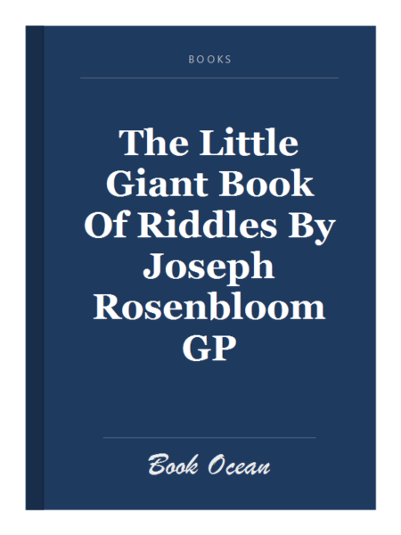 The Little Giant Book Of Riddles By Joseph Rosenbloom GP