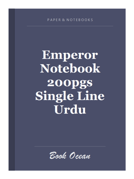 Emperor Notebook 200pgs Single Line Urdu
