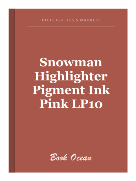 Snowman Highlighter Pigment Ink Pink LP10
