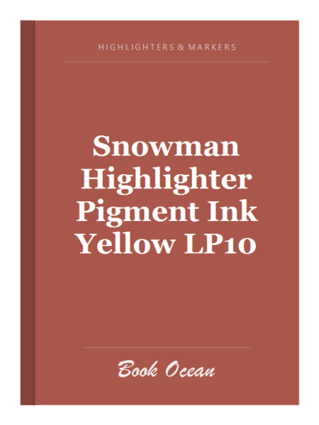 Snowman Highlighter Pigment Ink Yellow LP10
