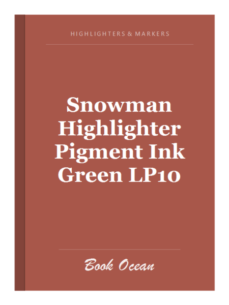 Snowman Highlighter Pigment Ink Green LP10