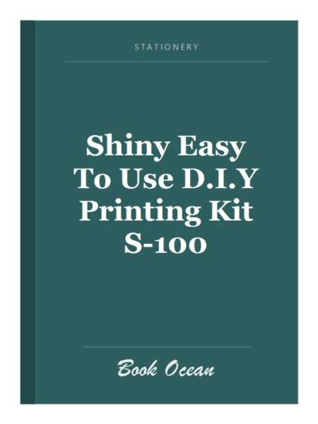 Shiny Easy To Use D.I.Y Printing Kit S-100