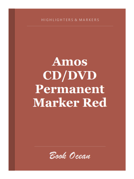 Amos CD/DVD Permanent Marker Red