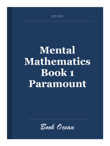 Mental Mathematics Book 1 Paramount
