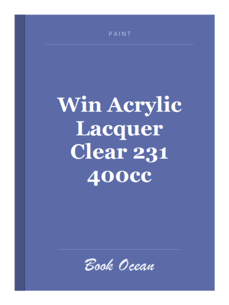 Win Acrylic Lacquer Clear 231 400cc
