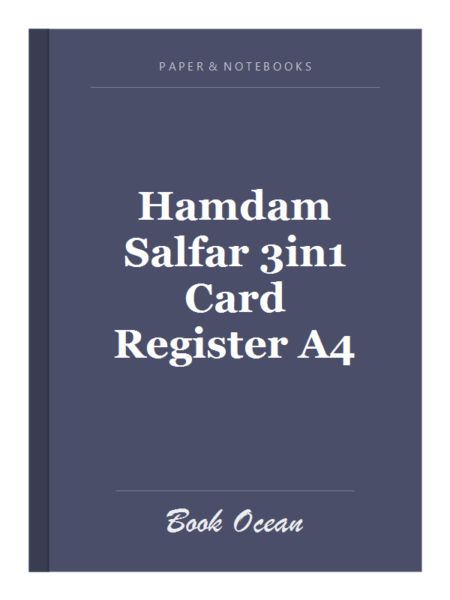 Hamdam Salfar 3in1 Card Register A4