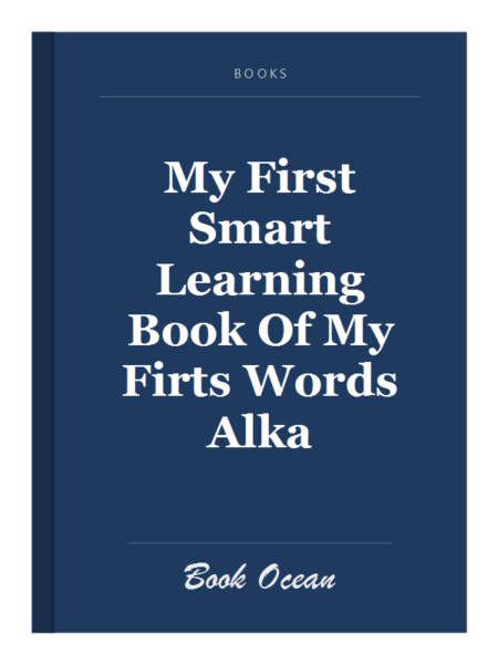 My First Smart Learning Book Of My Firts Words Alka