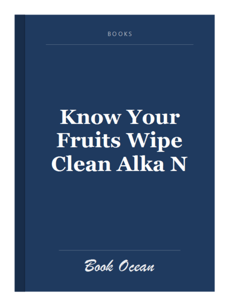 Know Your Fruits Wipe Clean Alka N