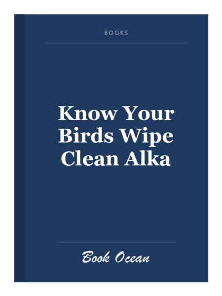Know Your Birds Wipe Clean Alka