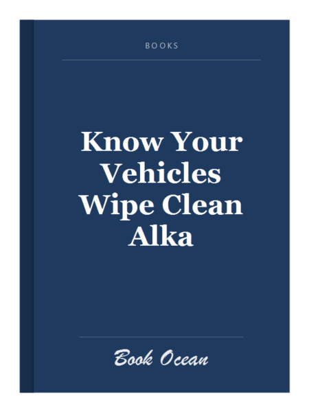 Know Your Vehicles Wipe Clean Alka
