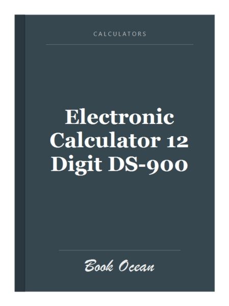 Electronic Calculator 12 Digit DS-900