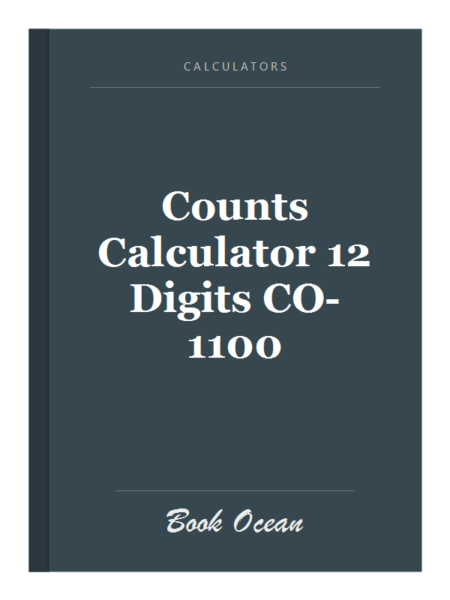 Counts Calculator 12 Digits CO-1100