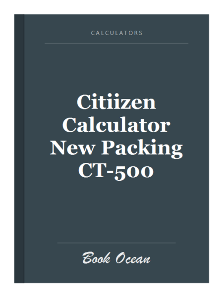 Citiizen Calculator New Packing CT-500