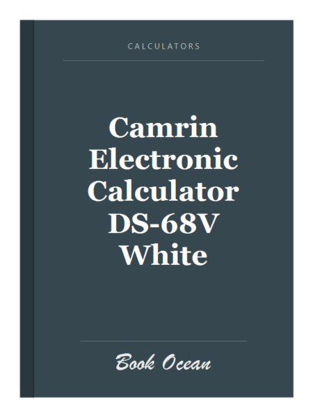 Camrin Electronic Calculator DS-68V White