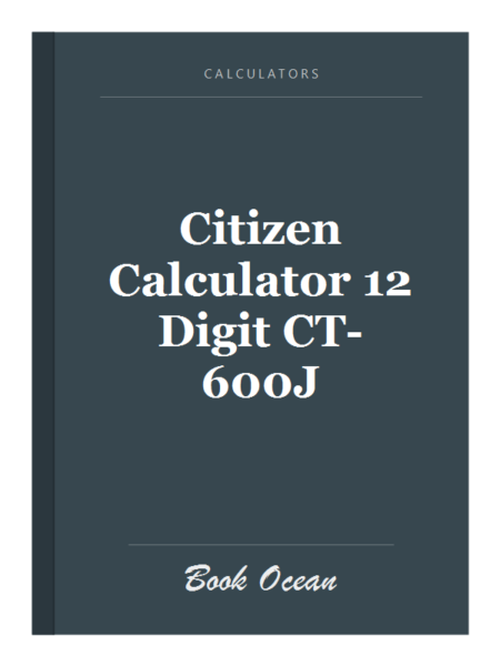Citizen Calculator 12 Digit CT-600J