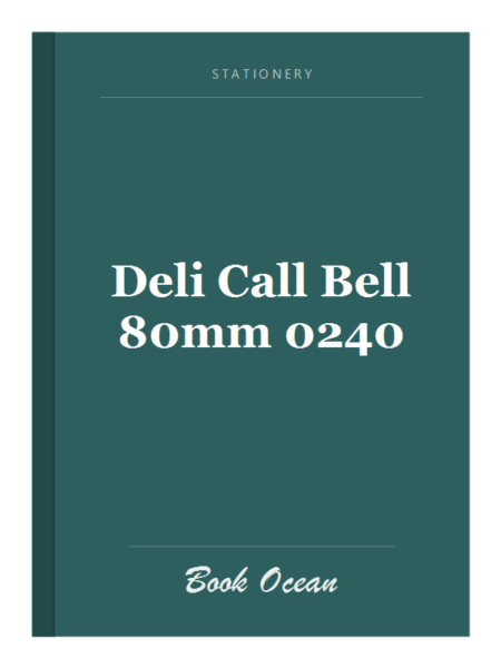 Deli Call Bell 80mm 0240