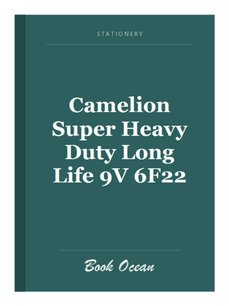 Camelion Super Heavy Duty Long Life 9V 6F22