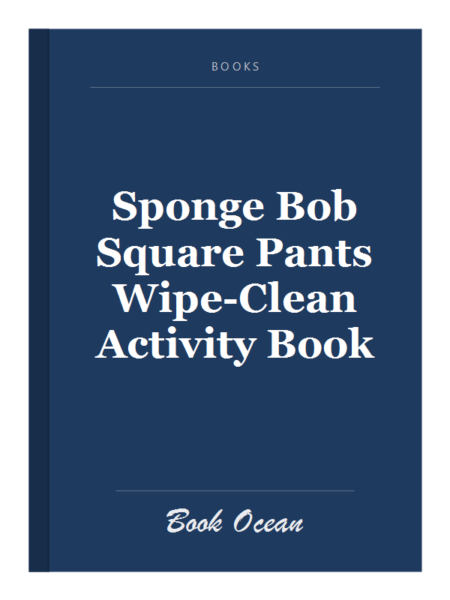 Sponge Bob Square Pants Wipe-Clean Activity Book