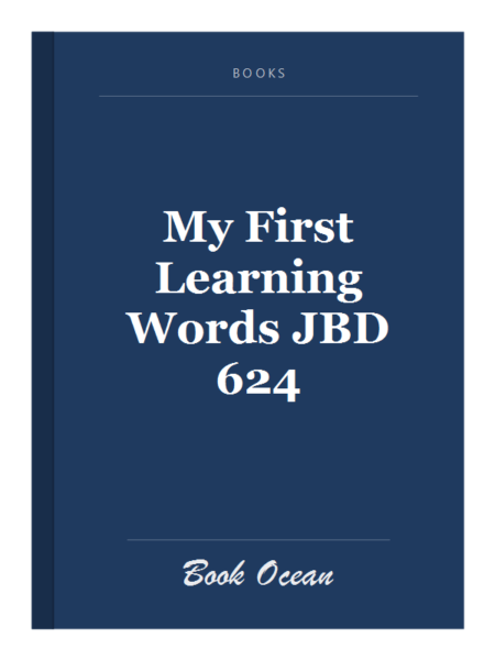 My First Learning Words JBD 624
