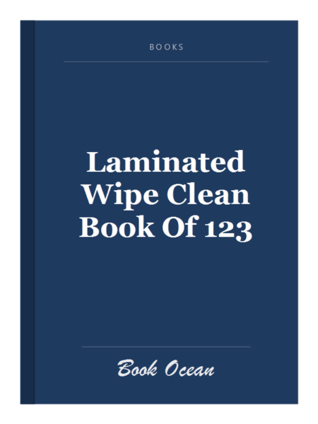 Laminated Wipe Clean Book Of 123