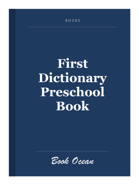 First Dictionary Preschool Book