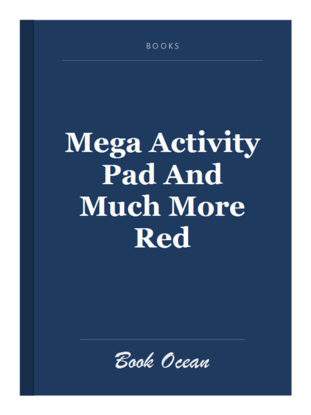 Mega Activity Pad And Much More Red