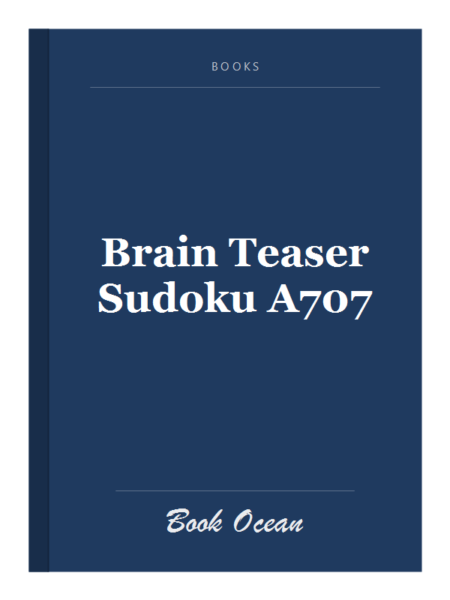 Brain Teaser Sudoku A707