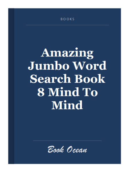 Amazing Jumbo Word Search Book 8 Mind To Mind