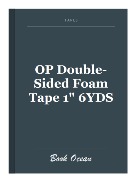 OP Double-Sided Foam Tape 1" 6YDS