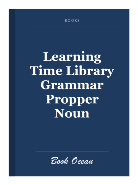 Learning Time Library Grammar Propper Noun