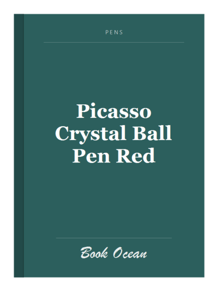 Picasso Crystal Ball Pen Red
