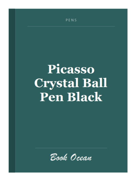 Picasso Crystal Ball Pen Black