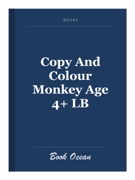 Copy And Colour Monkey Age 4+ LB