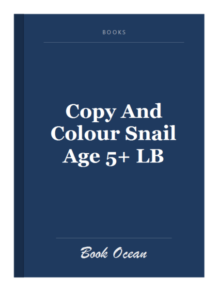 Copy And Colour Snail Age 5+ LB