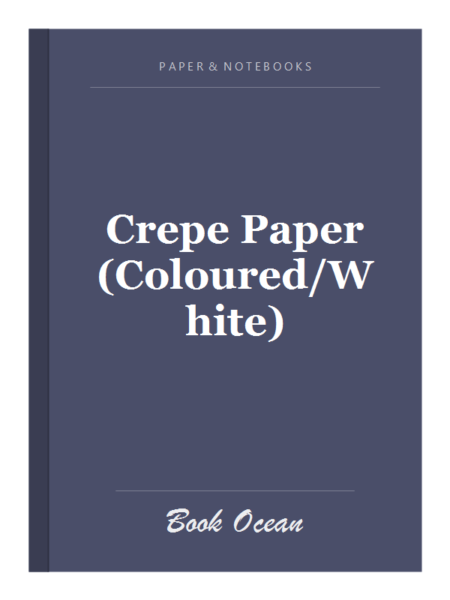 Crepe Paper (Coloured/White)