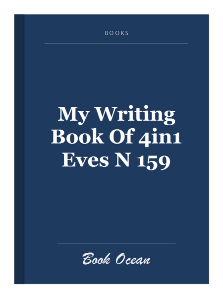 My Writing Book Of 4in1 Eves N 159