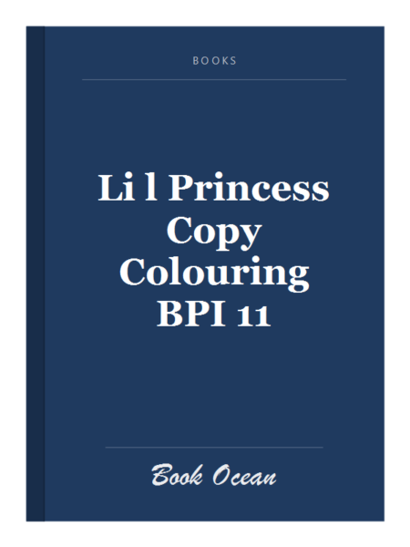 Li l Princess Copy Colouring BPI 11