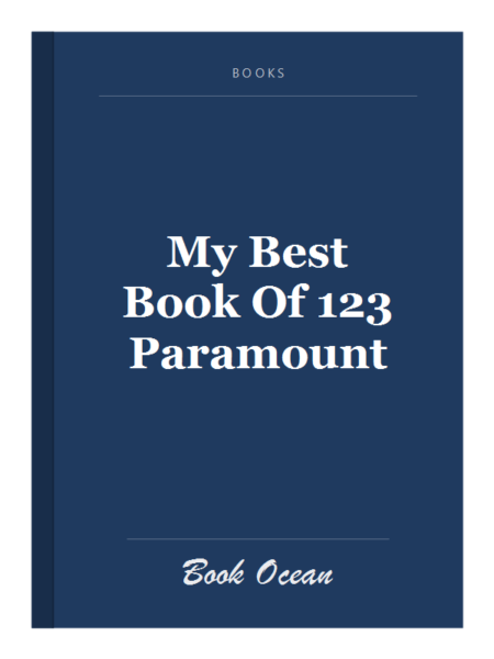 My Best Book Of 123 Paramount