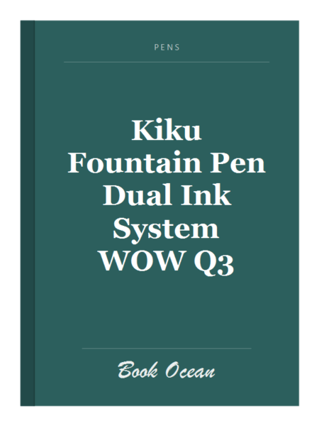Kiku Fountain Pen Dual Ink System WOW Q3
