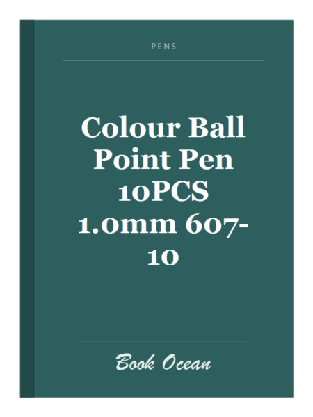 Colour Ball Point Pen 10PCS 1.0mm 607-10