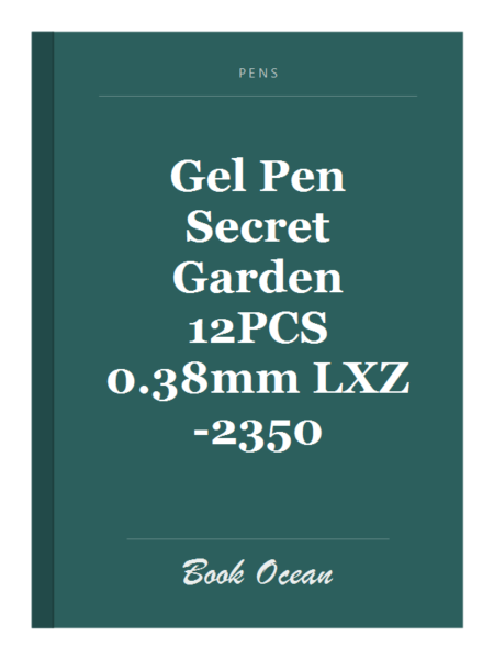 Gel Pen Secret Garden 12PCS 0.38mm LXZ-2350