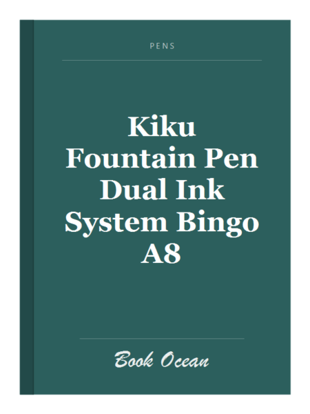 Kiku Fountain Pen Dual Ink System Bingo A8